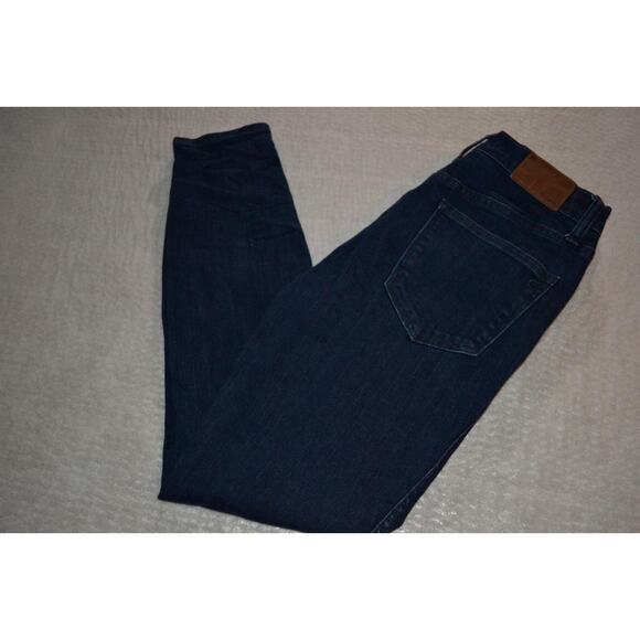 40255 Madewell Jeans 10 Inch High Riser Skinny Blue Size 28 X 27 Womens - Picture 2 of 13